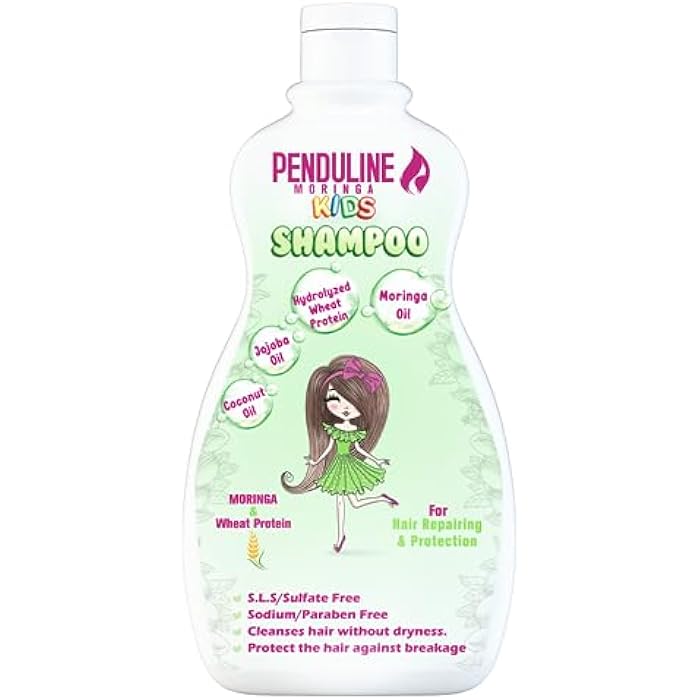 Penduline Moringa Kids Shampoo | Silky & Oily | Gentle Cleansing & Frizz Control |Nourishing & Moisturizing | 300 Ml - Image 2